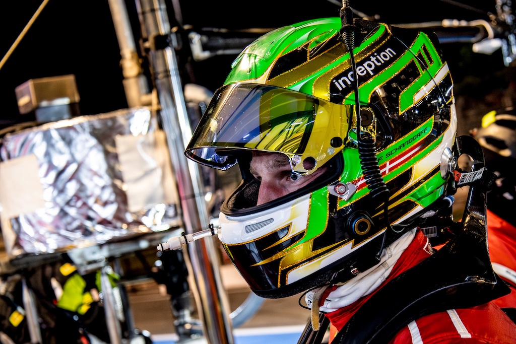 Tæt på podiet: Stærk GTWC-debut for Schandorff og dansk Ferrari-line-up.
(Foto: Selected Car Racing)